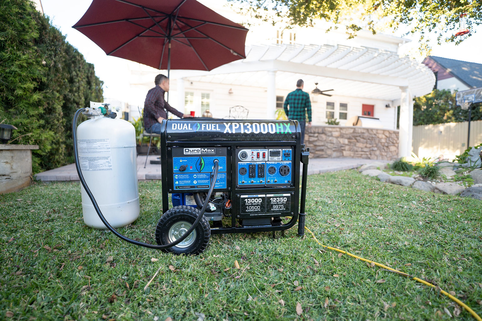 DuroMax generator lifestyle photo