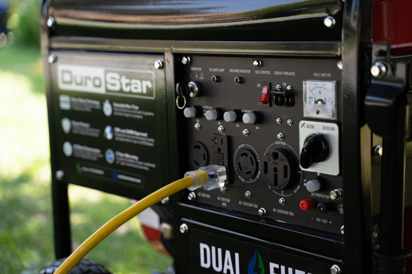DuroStar  12,000 Watt Dual Fuel Portable Generator