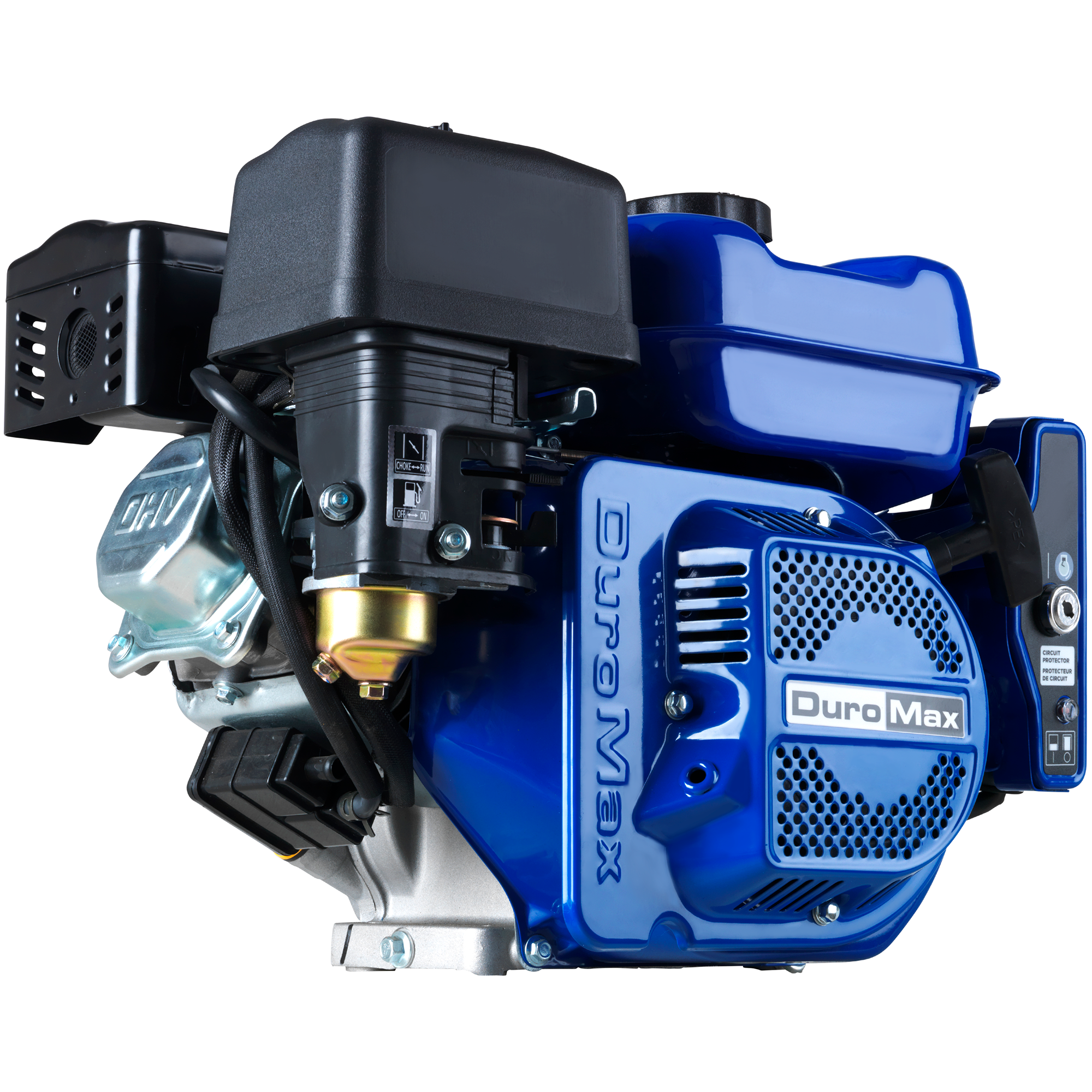 208cc 3/4-Inch Shaft Recoil/Electric Start Gasoline Engine – XP7HPE ...